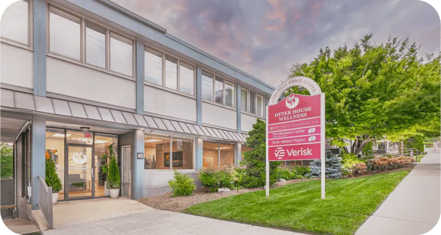 front of otter house wellness